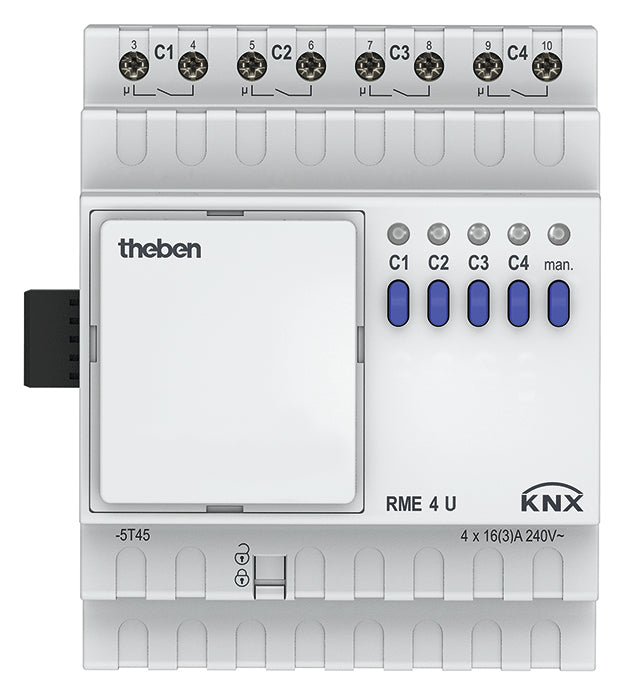 THEBEN KNX Schaltaktor 4-fach, Erweiterungsgerät THEBEN KNX Schaltaktor 4-fach, Erweiterungsgerät